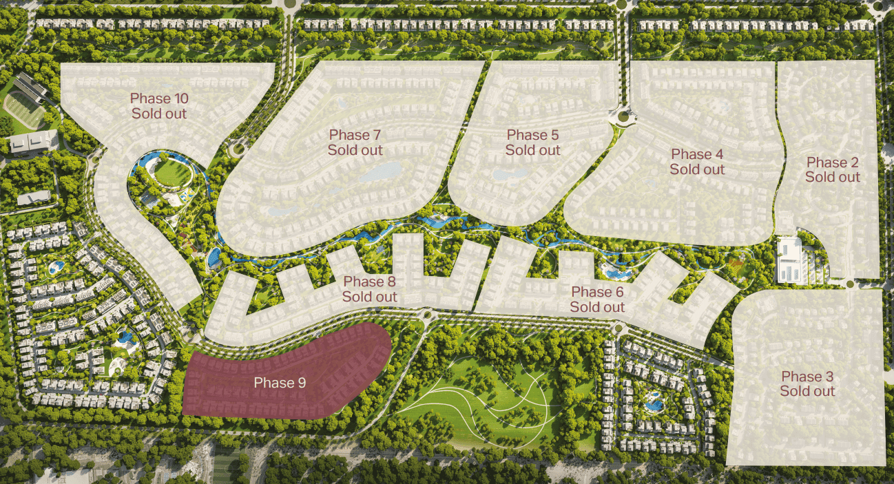 Nad Al Sheba Gardens Phase 9 masterplan, Wadi Al Safa 3, Dubai