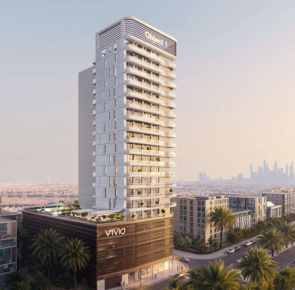V1VID Tower, JVT (Jumeirah Village Triangle), Dubai, photo 3