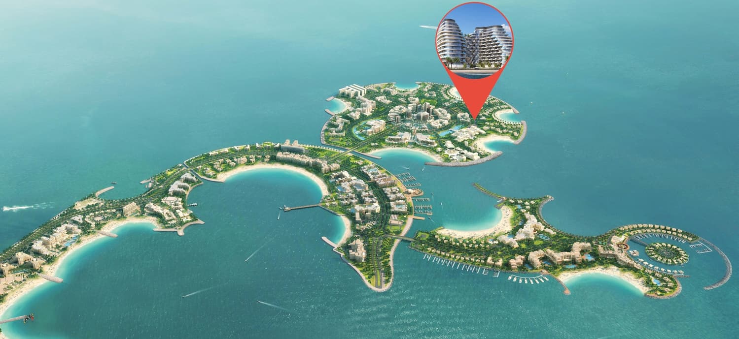 Aqua Arc masterplan, Al Marjan Island, Ras al-Khaimah