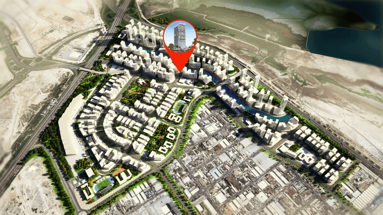 Parkway by Prestige One masterplan, Bukadra, Dubai