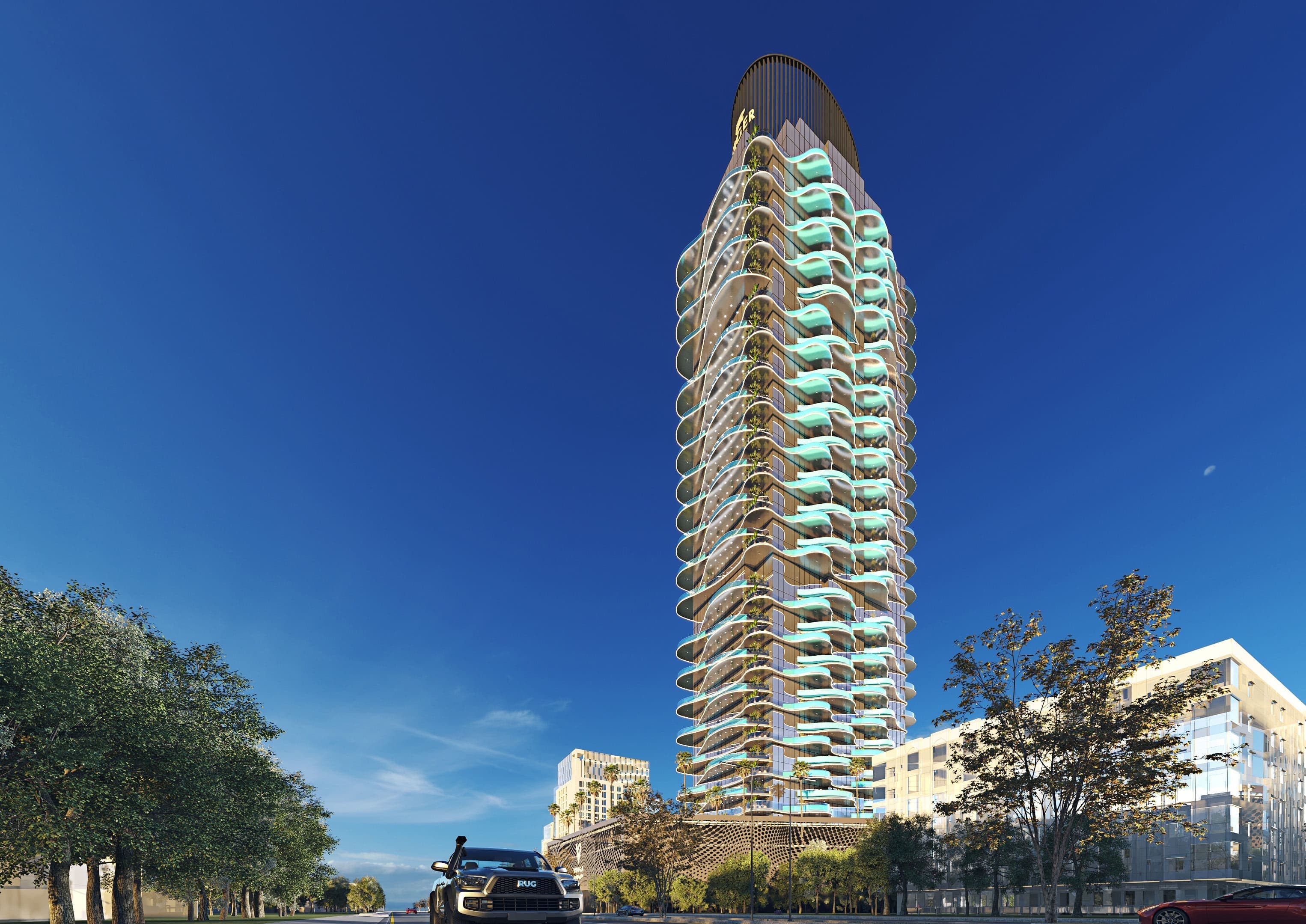 Volga Tower, JVT (Jumeirah Village Triangle), Dubai, photo 3