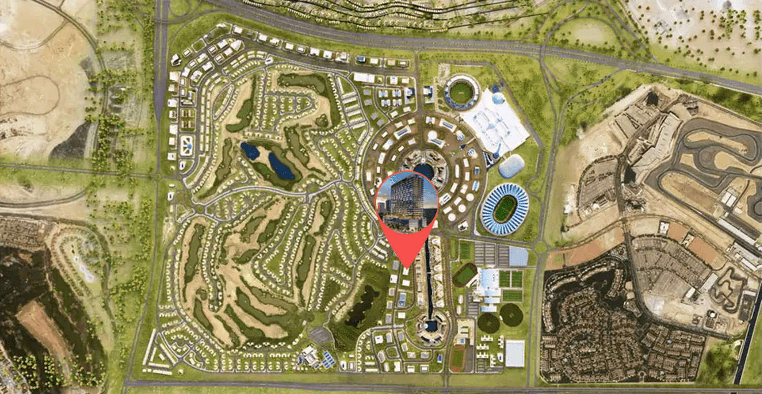 Golf Place masterplan, Dubai Sports City, Dubai