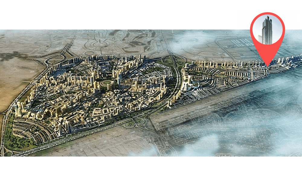 Lilium Tower masterplan, JVT (Jumeirah Village Triangle), Dubai
