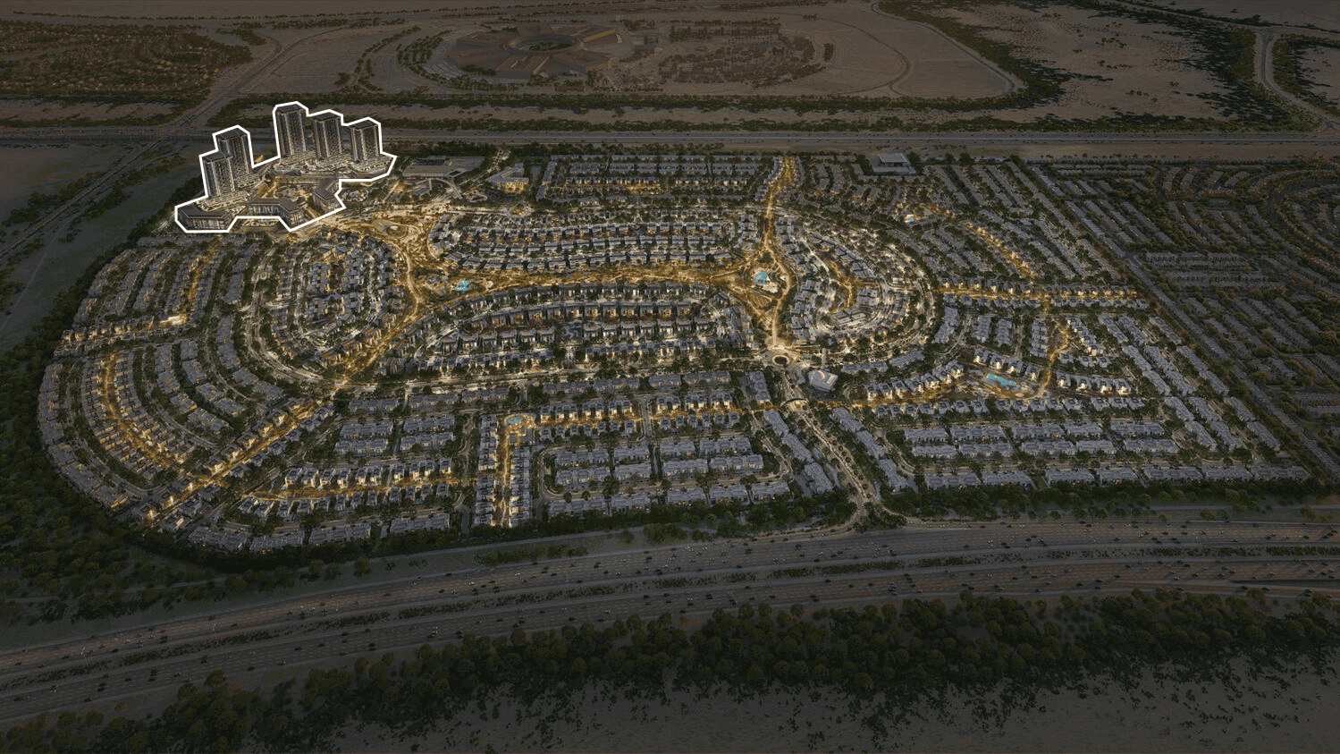 Rise by Athlon masterplan, Arabian Ranches 3, Dubai