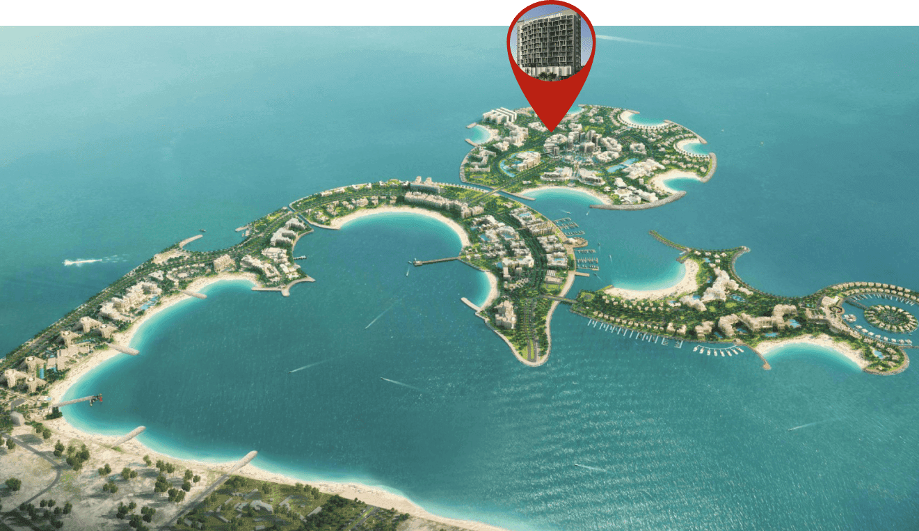 Island Heights masterplan, Al Marjan Island, Ras al-Khaimah