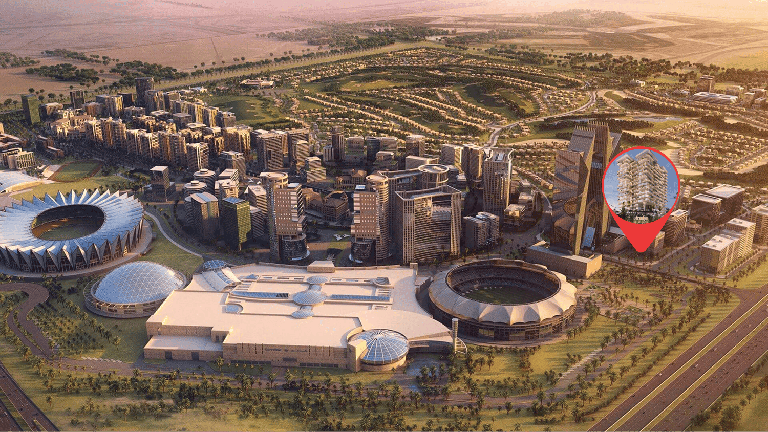 Antalya masterplan, Dubai Sports City, Dubai