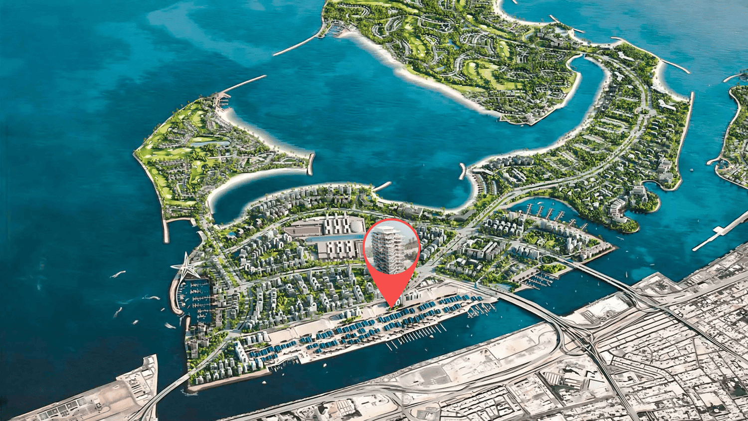 Coastal Haven masterplan, Dubai Islands, Dubai