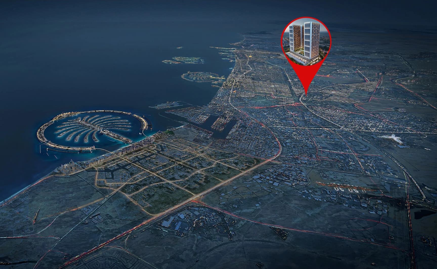 Binghatti Elite masterplan, Dubai Production City, Dubai