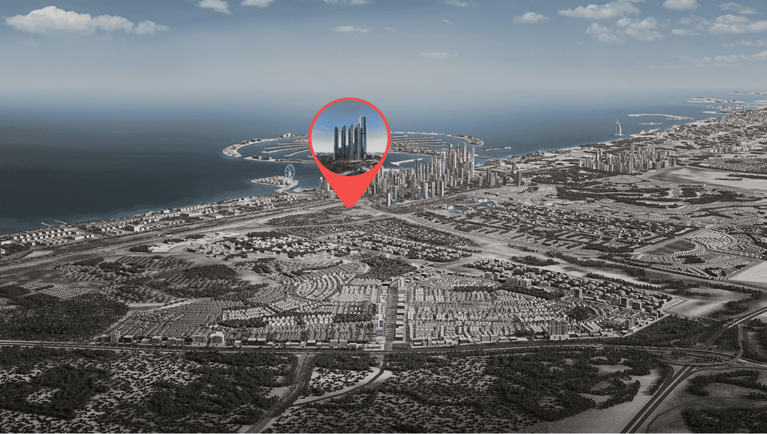 The Tranquil at Sobha Central masterplan, Sobha Central, Dubai