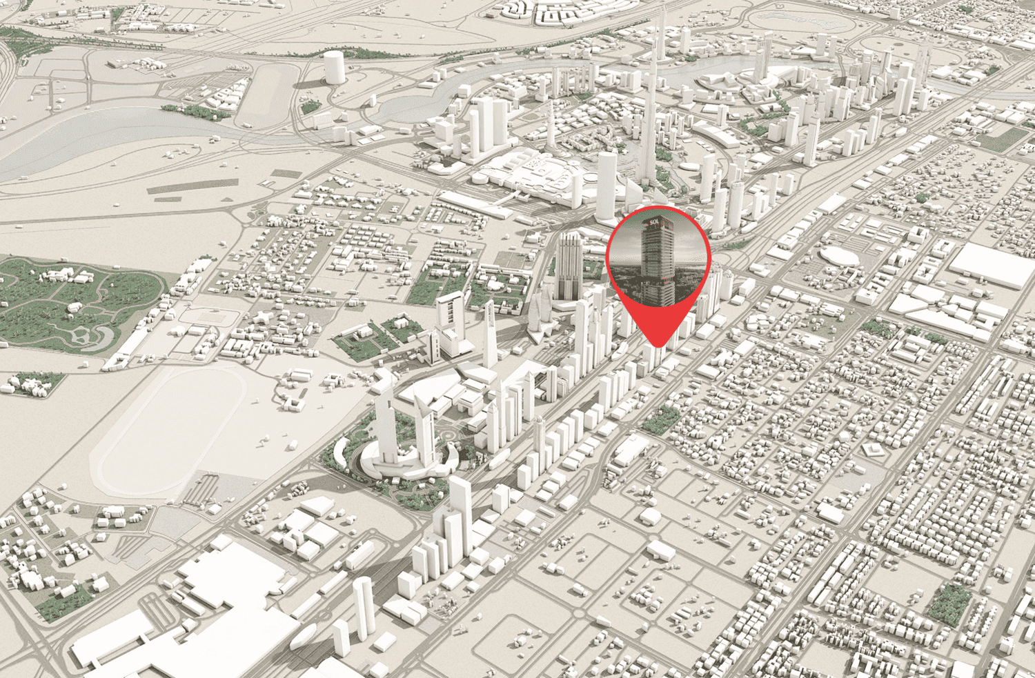 Sol Luxe masterplan, City Walk, Dubai