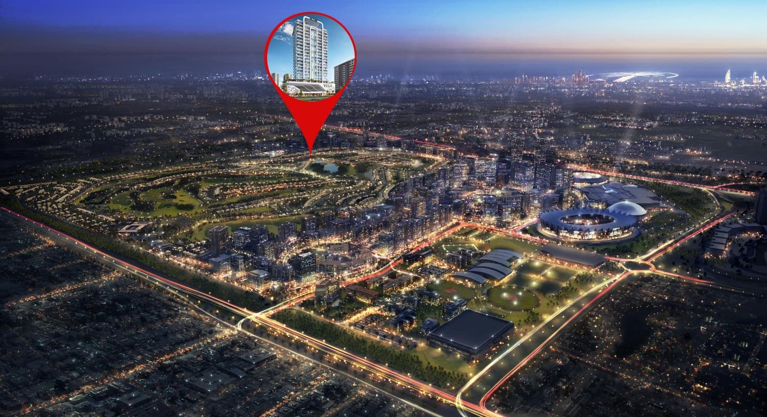Vega masterplan, Dubai Sports City, Dubai