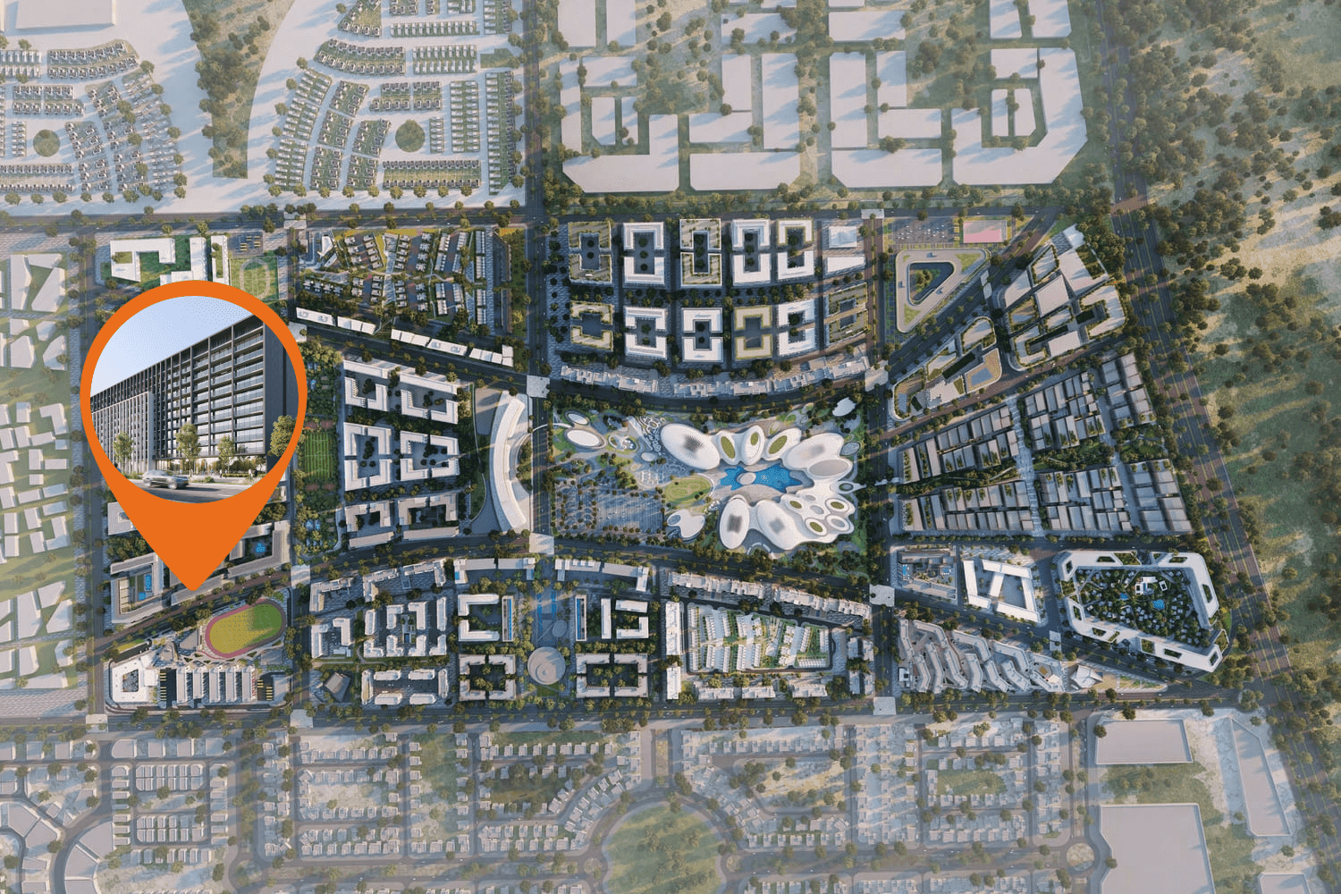 Nesba 3 masterplan, Muwaileh Commercial, Sharjah