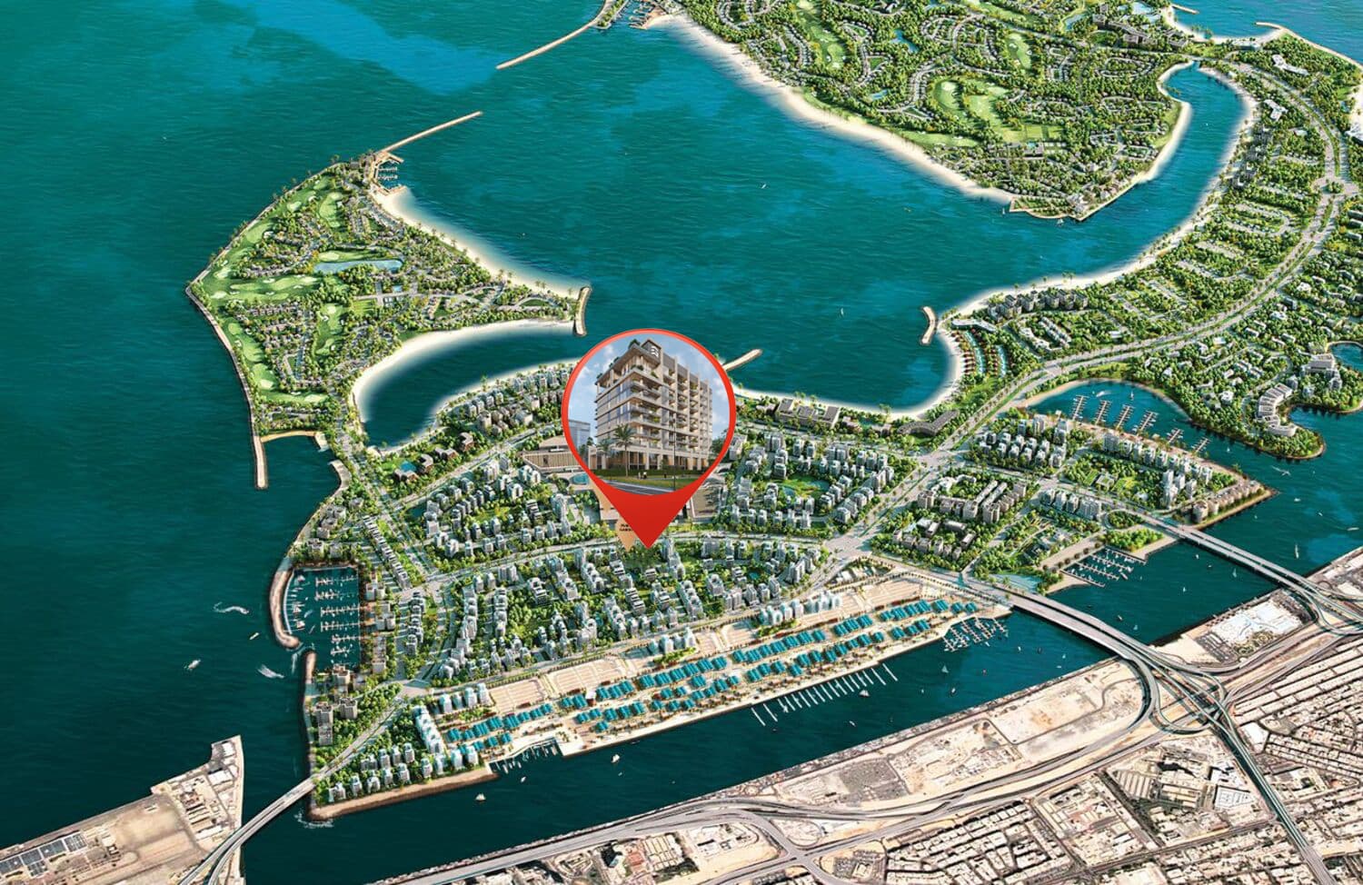 Firoza masterplan, Dubai Islands, Dubai