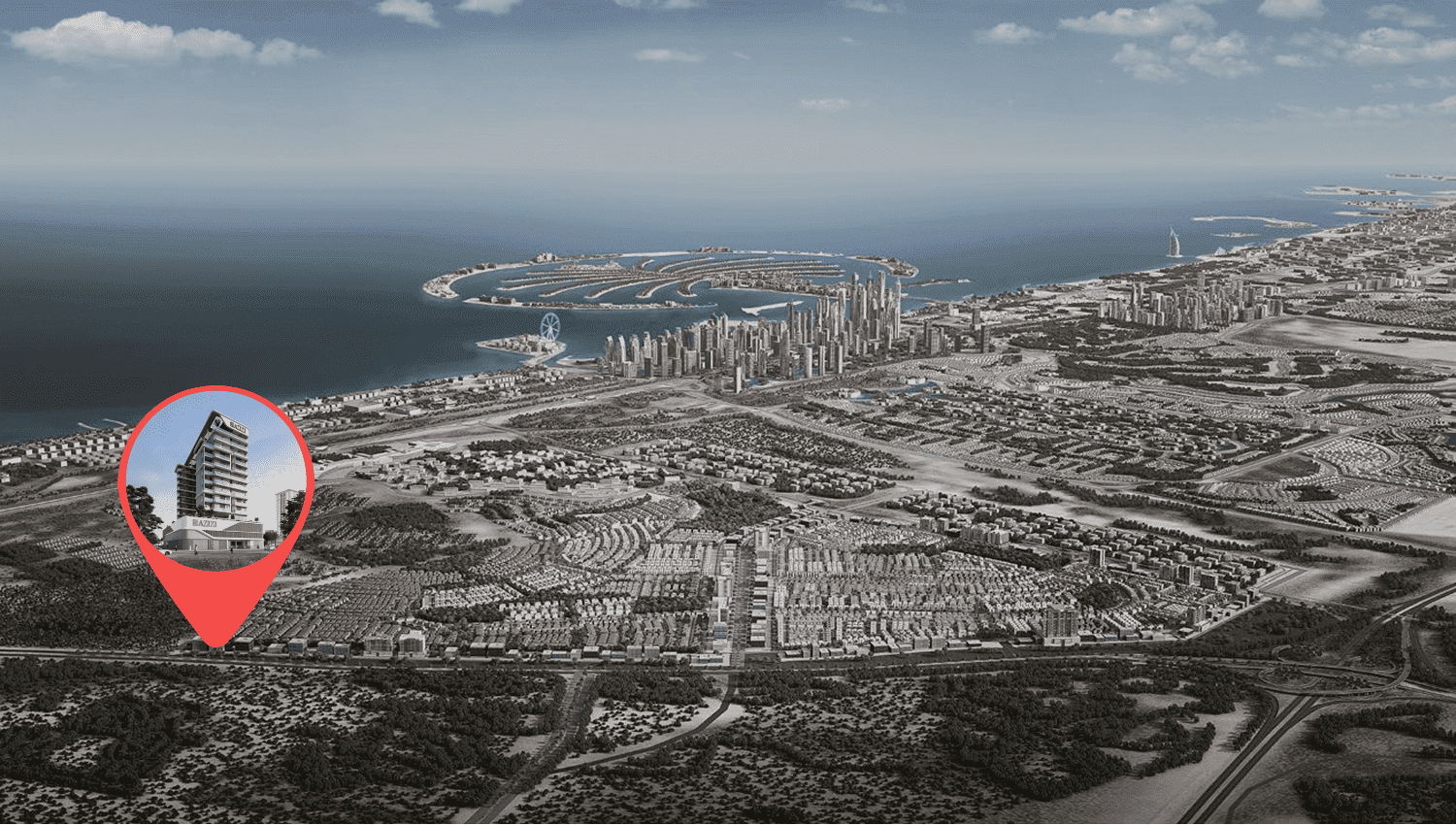 Azizi Sakandar masterplan, Jebel Ali Village, Dubai