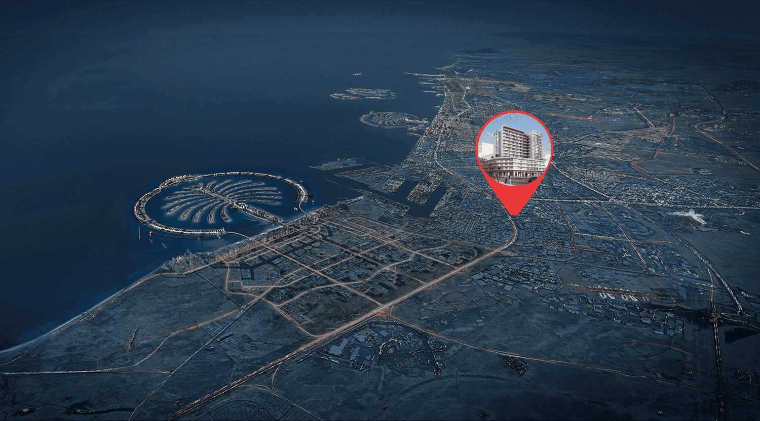 Azizi Lina masterplan, Jebel Ali Freezone Extension, Dubai