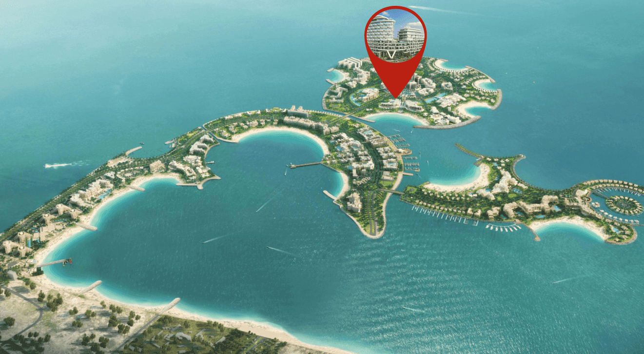 Taj Wellington Mews masterplan, Al Marjan Island, Ras al-Khaimah