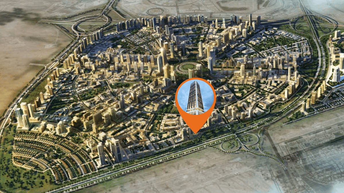 Binghatti Apex masterplan, JVC (Jumeirah Village Circle), Dubai