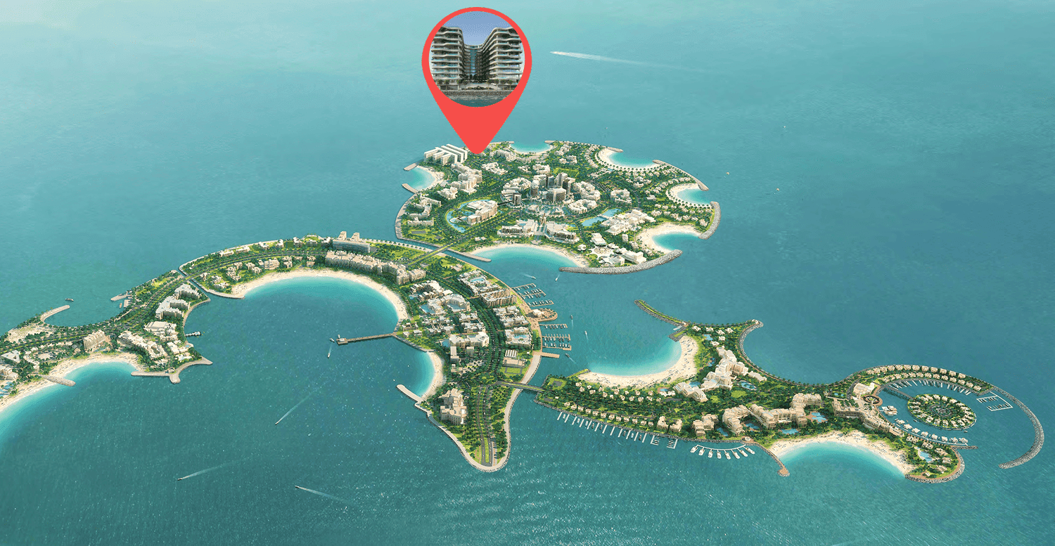 Gianfranco Ferre Residences masterplan, Al Marjan Island, Ras al-Khaimah