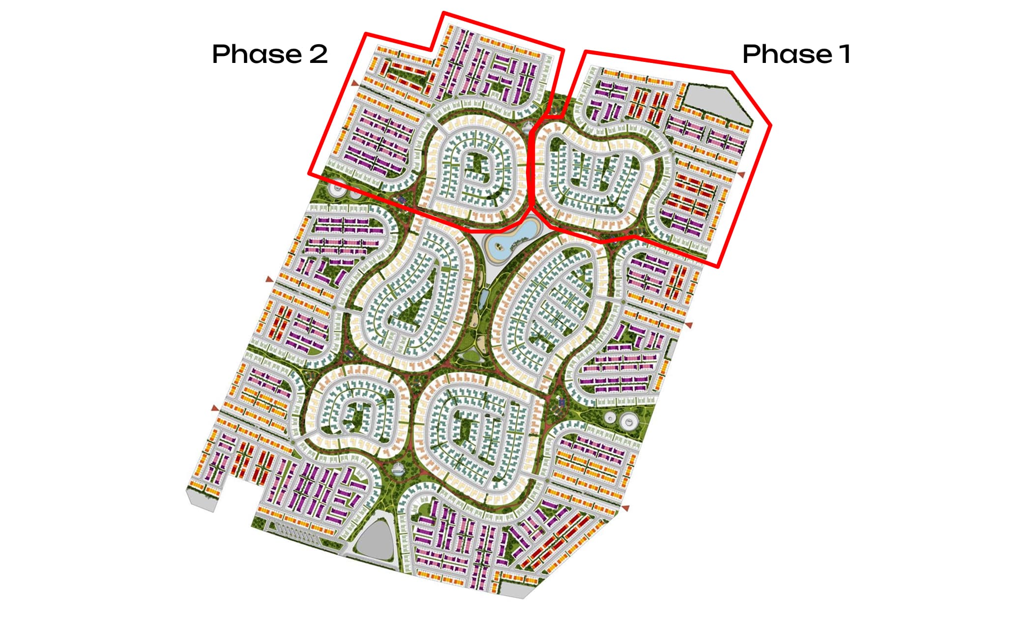 Masaar 3 Phases 1 and 2 masterplan, AL MENHAZ, Sharjah