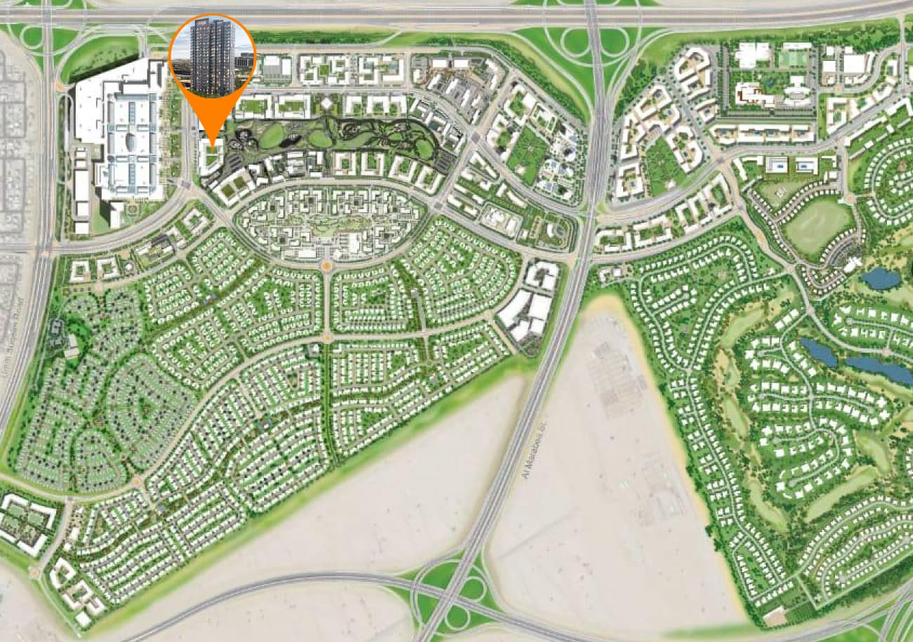 Hyde Residences masterplan, Dubai Hills, Dubai