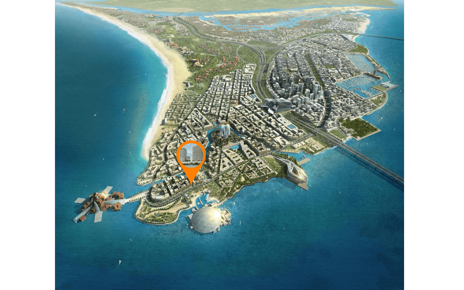 Marlin Reportage masterplan, Abu Dhabi, Abu Dhabi