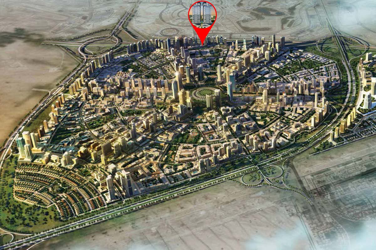 Samana Waves Phase II masterplan, JVC (Jumeirah Village Circle), Dubai