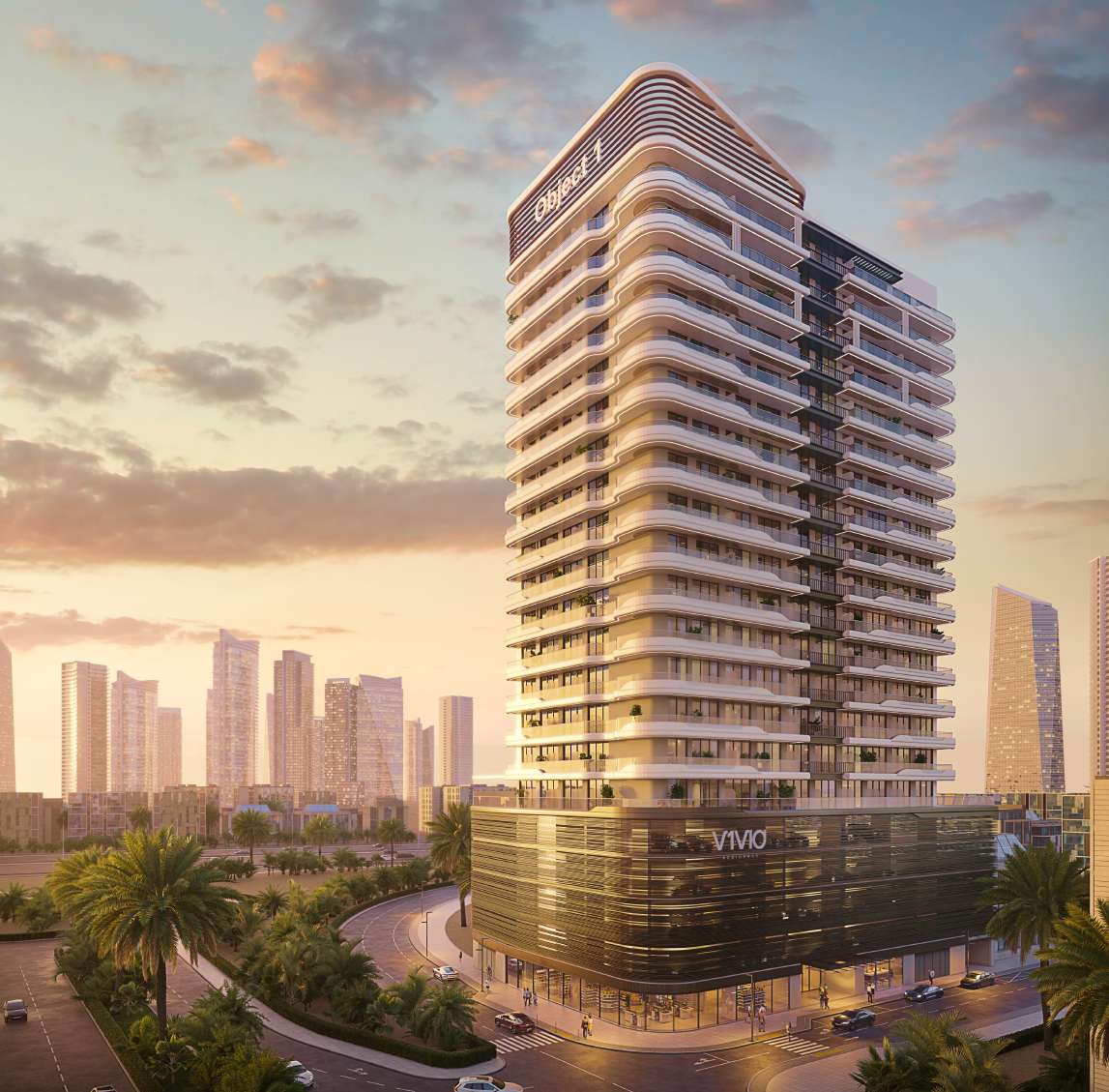 V1VID Tower, JVT (Jumeirah Village Triangle)