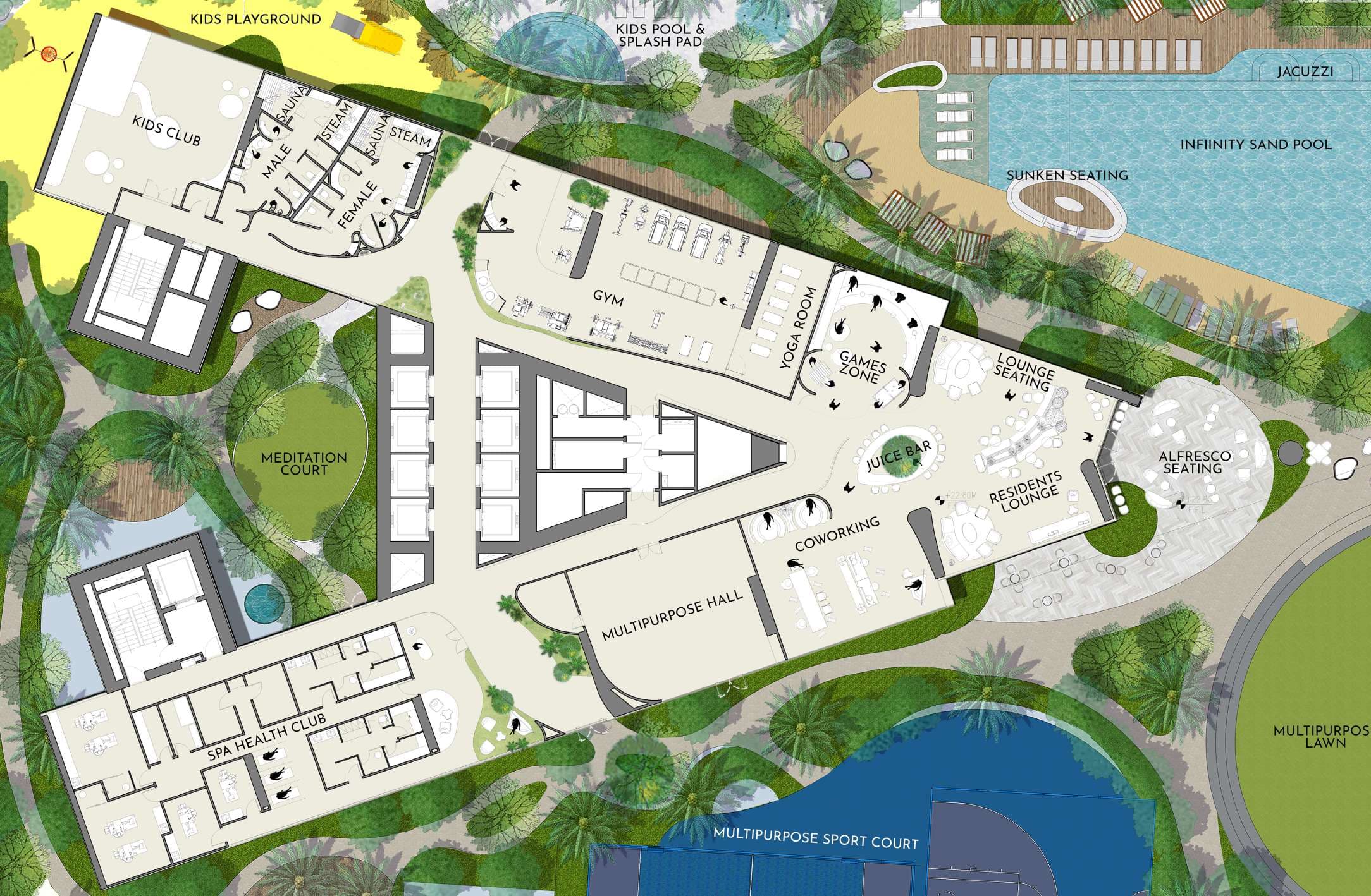 Mar Casa masterplan, Maritime City, Dubai
