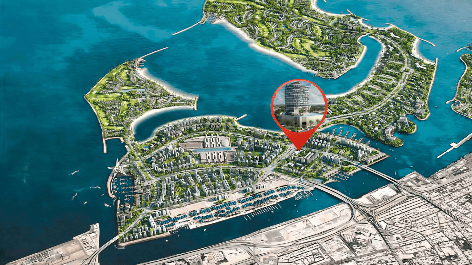 Octa Isle Interiors by Missoni masterplan, Dubai Islands, Dubai