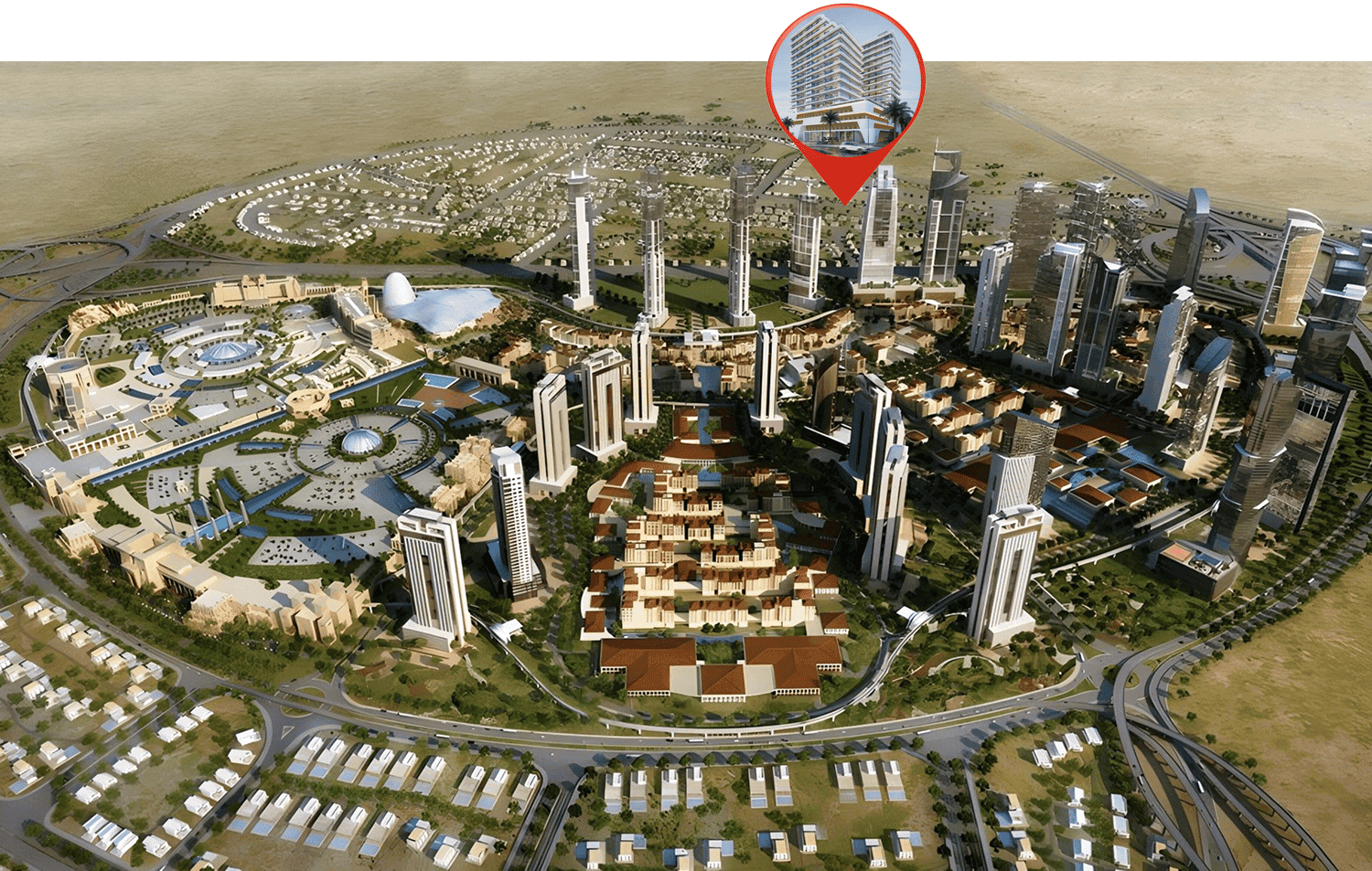 Lazord by Lapis Phases 1 and 2 masterplan, Majan, Dubai