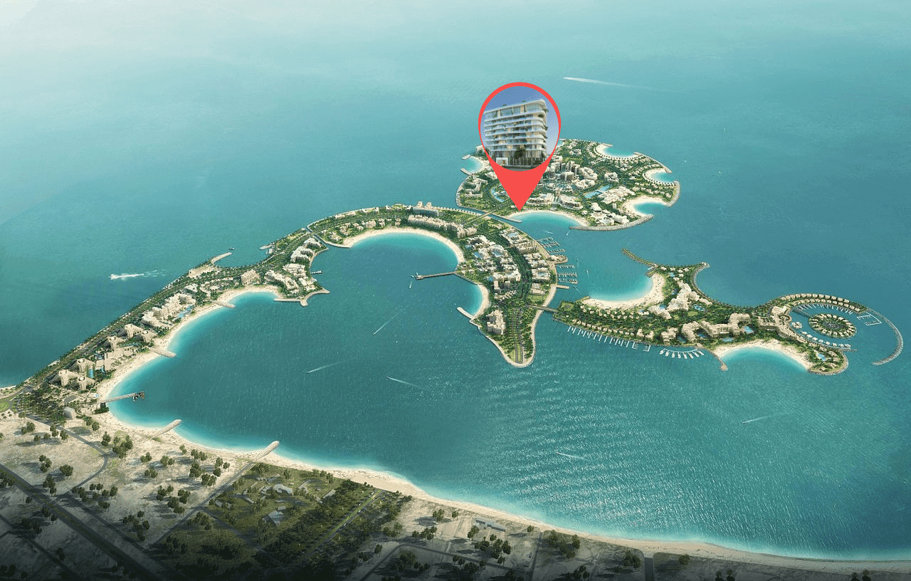 The Beach House masterplan, Al Marjan Island, Ras al-Khaimah