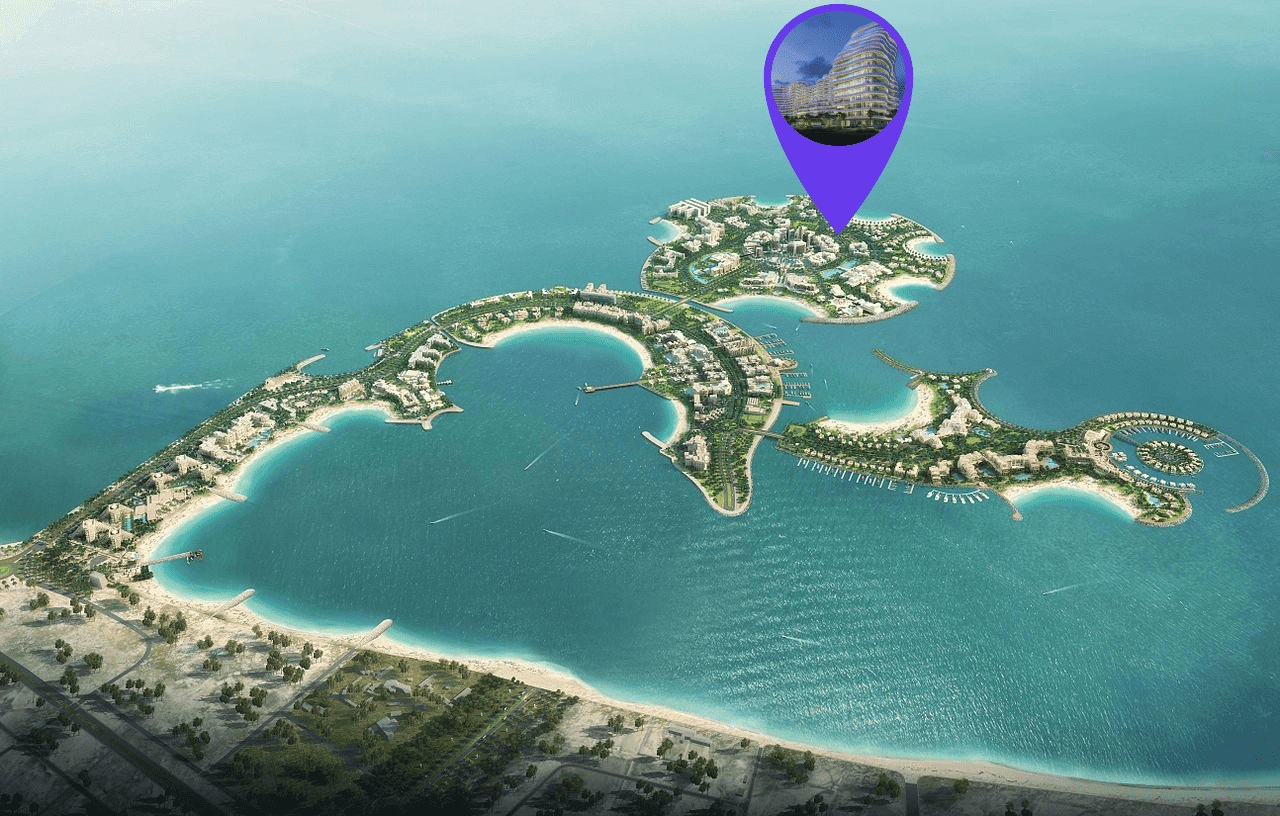 La Mazzoni masterplan, Al Marjan Island, Ras al-Khaimah