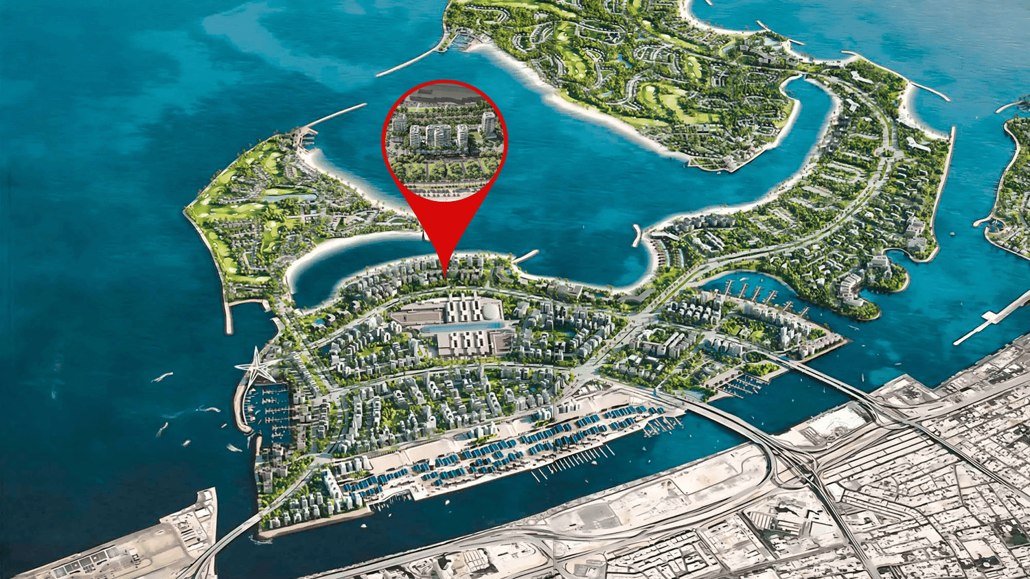 Edgewater Residences 1, 2 and 3 masterplan, Dubai Islands, Dubai