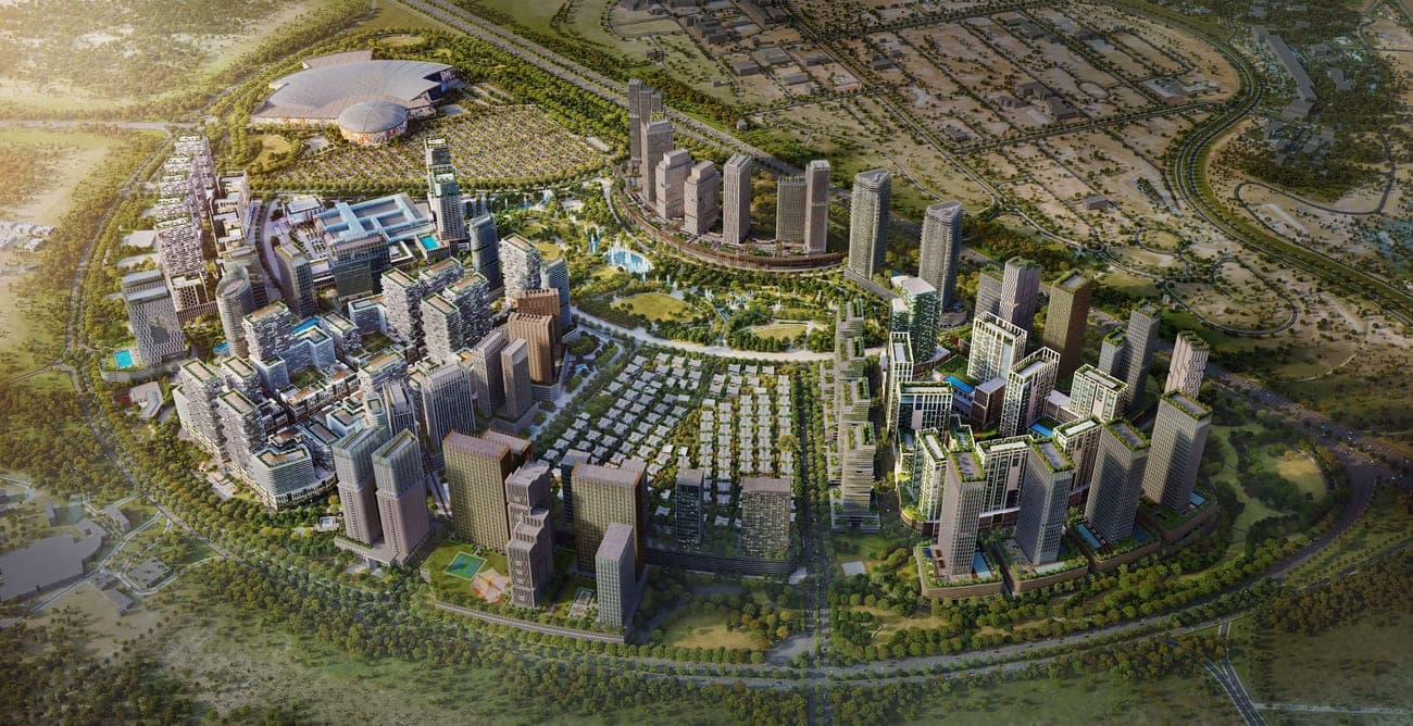 Azizi Milan masterplan, City Of Arabia, Dubai