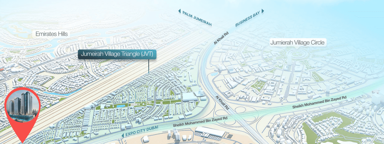 LUM1NAR masterplan, JVT (Jumeirah Village Triangle), Dubai