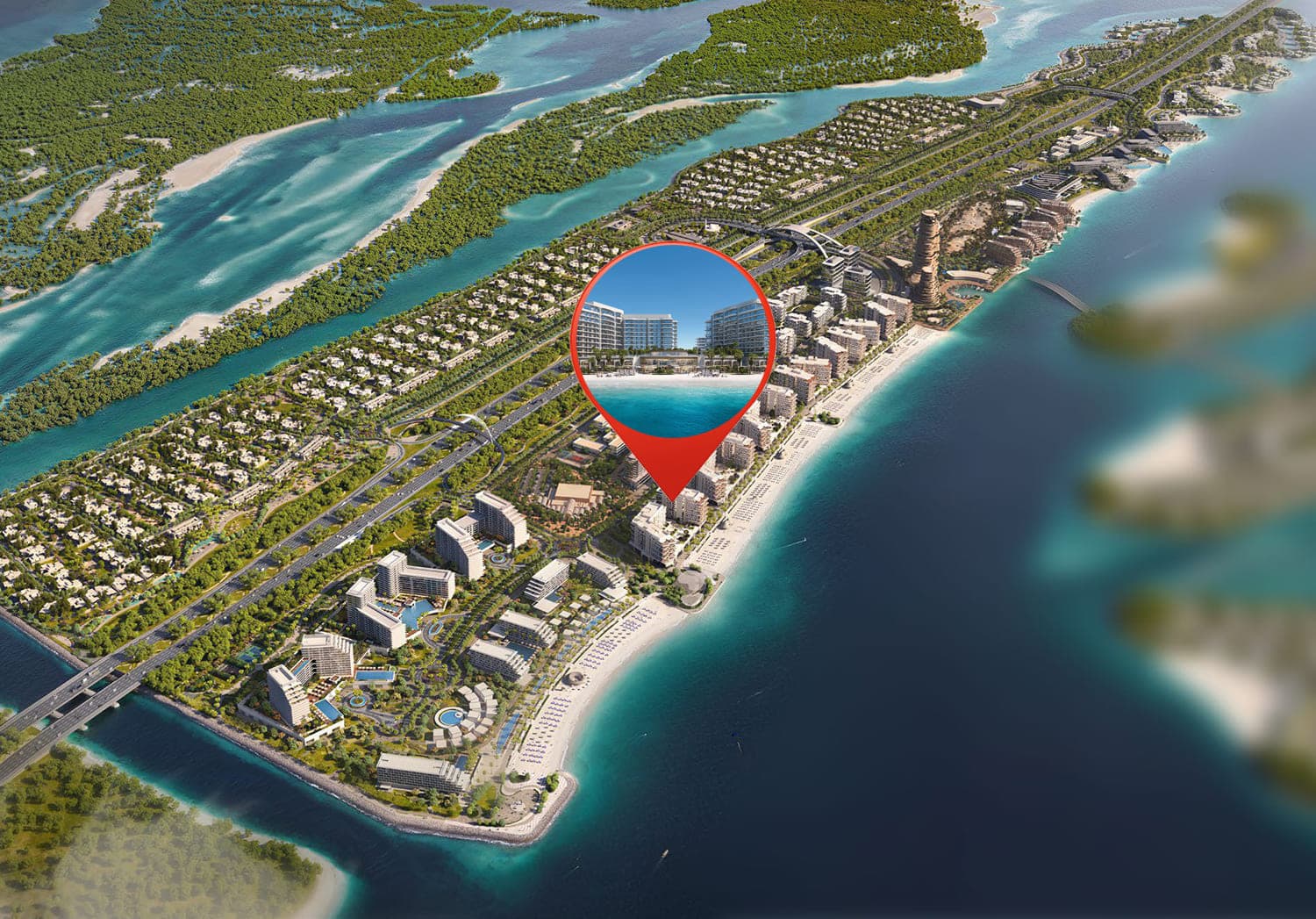 Fahid Beach Terraces masterplan, Abu Dhabi, Abu Dhabi