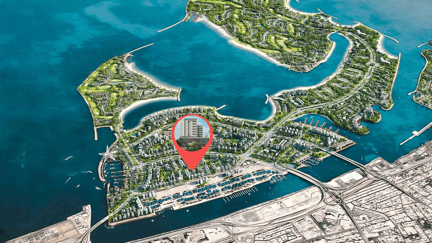 Reef 997 masterplan, Dubai Islands, Dubai