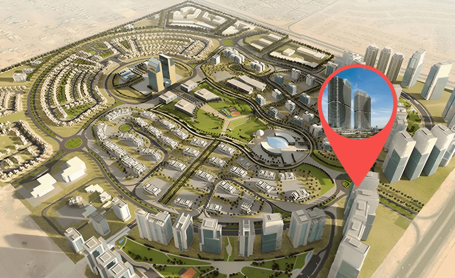 Sky Hills Astra masterplan, Dubai Science Park, Dubai