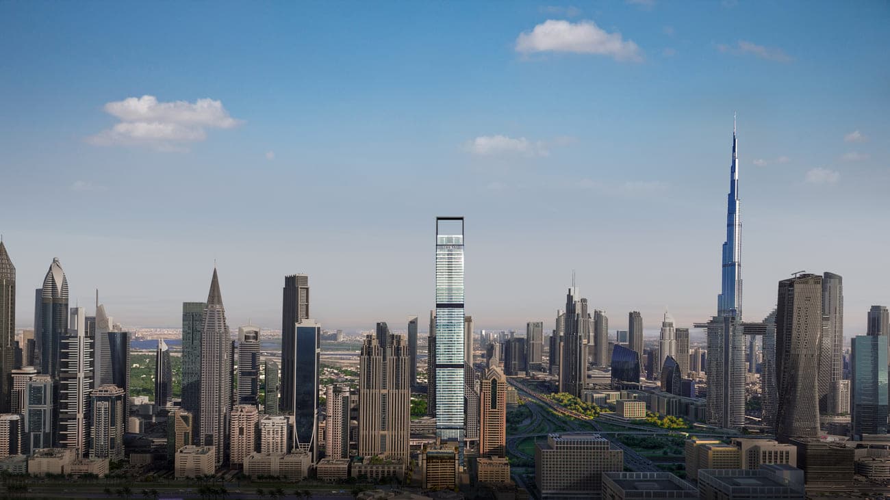 Trump International Hotel and Tower masterplan, City Walk, Dubai
