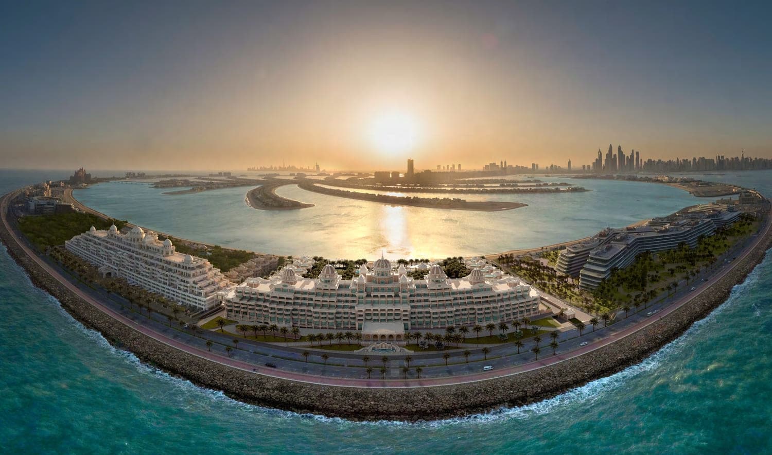 Raffles The Palm Dubai masterplan, Palm Jumeirah, Dubai