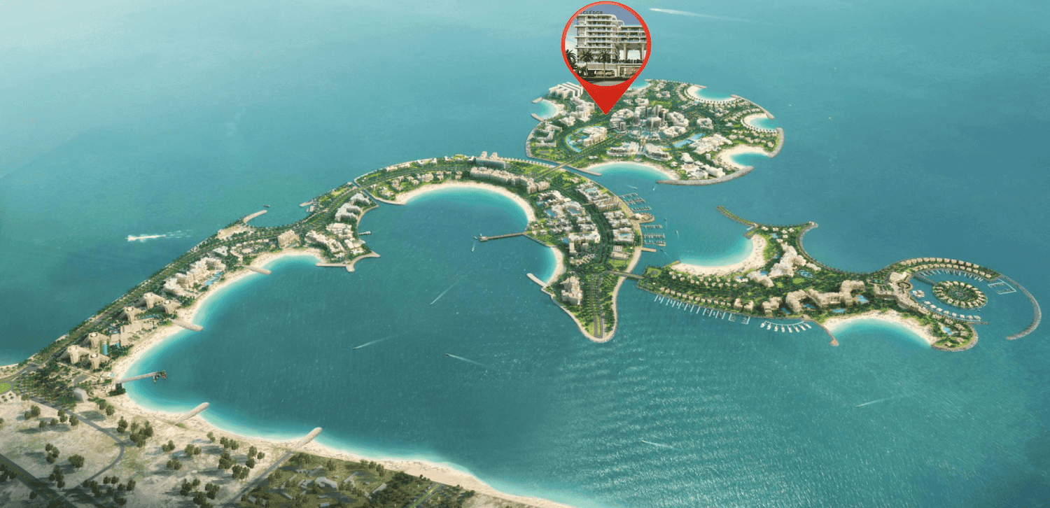 Arthouse Residences by Cledor masterplan, Al Marjan Island, Ras al-Khaimah