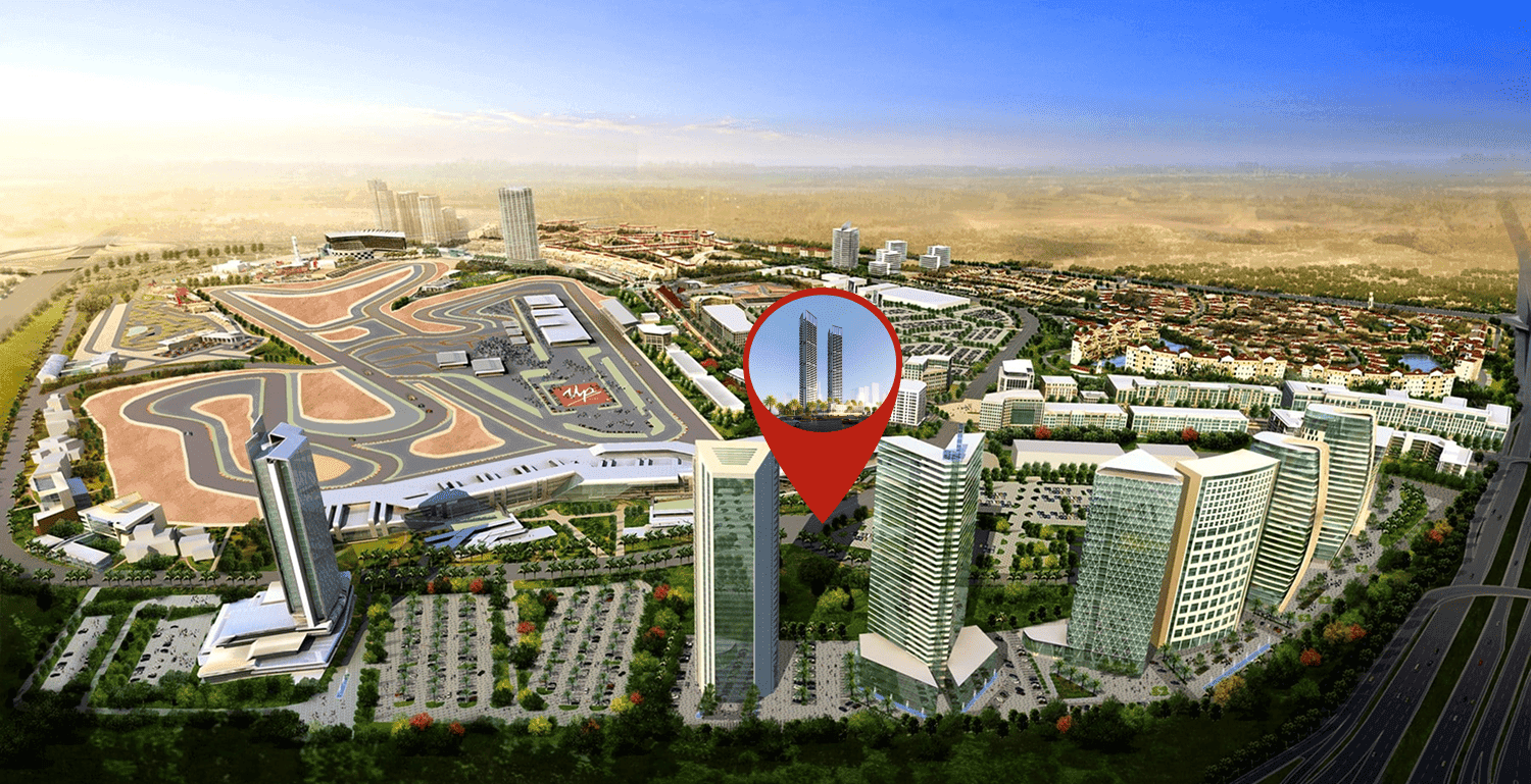 Ananda Residences masterplan, Dubai Motor City, Dubai