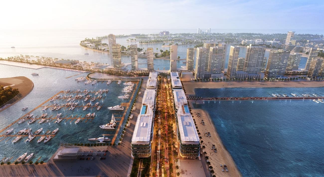 Dubai Harbour Residence masterplan, Dubai Harbour, Dubai