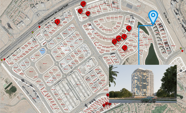 Samana Lake Views 2 masterplan, Dubai Production City, Dubai