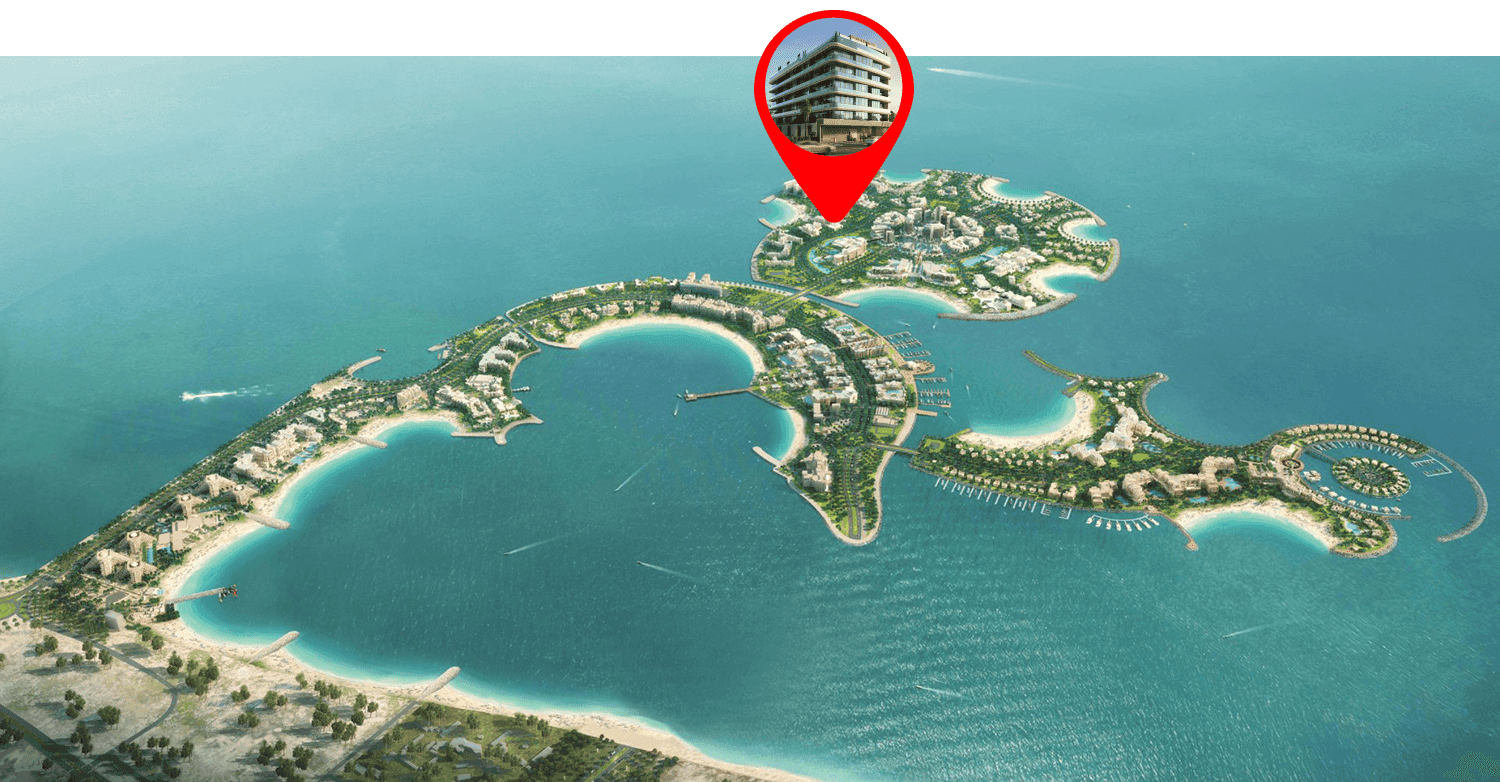Aquino masterplan, Al Marjan Island, Ras al-Khaimah