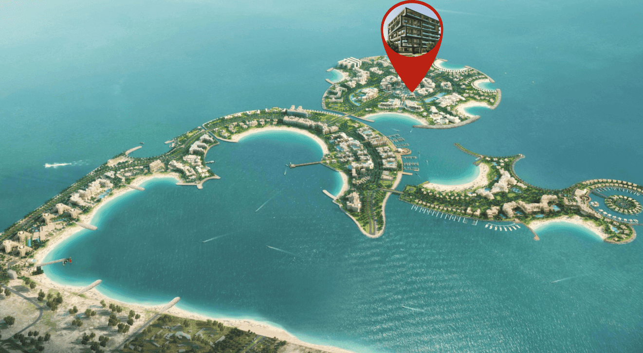 Uno-Luxe masterplan, Al Marjan Island, Ras al-Khaimah