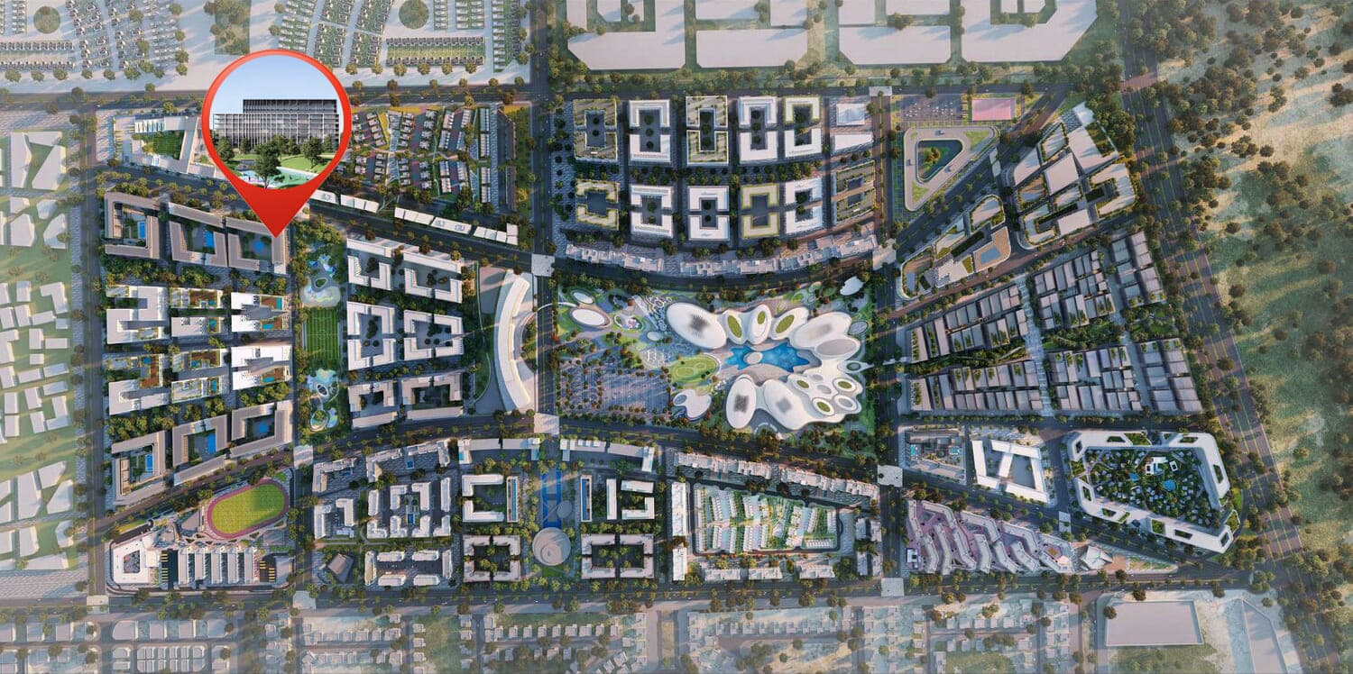 Safa Parkview masterplan, Muwaileh Commercial, Sharjah