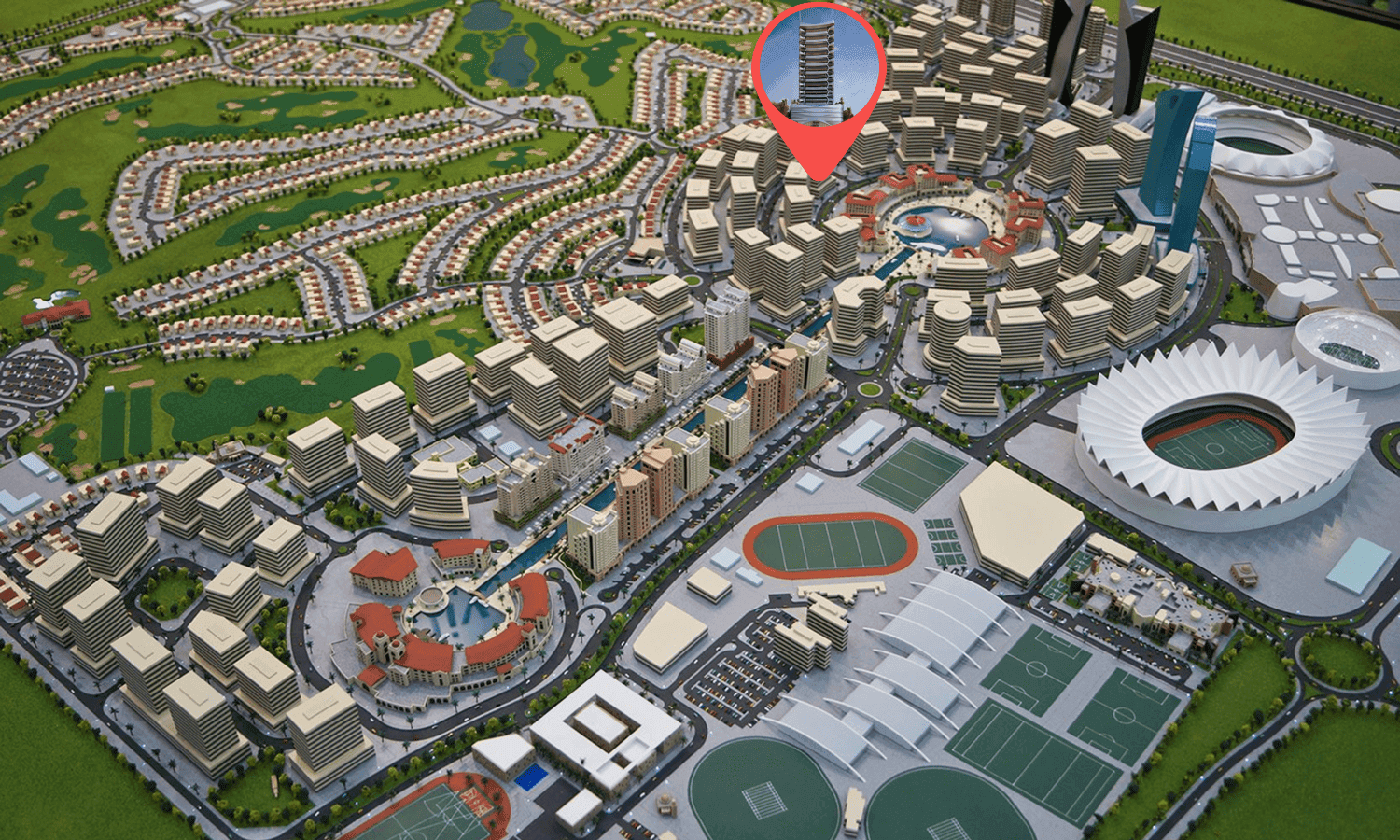 Hadley Heights 2 masterplan, Dubai Sports City, Dubai