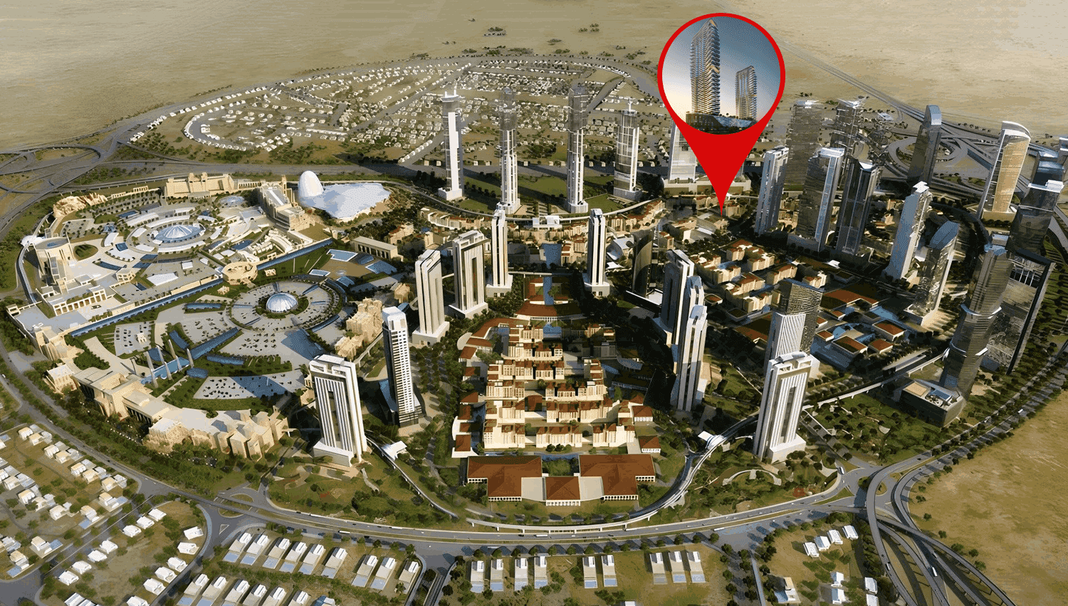 Laguna Residence masterplan, City Of Arabia, Dubai