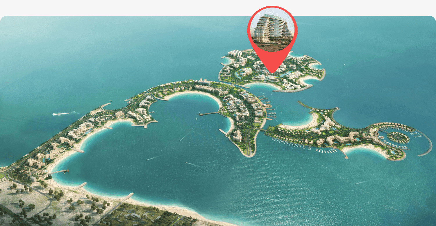 Acacia by BNW Developments masterplan, Al Marjan Island, Ras al-Khaimah